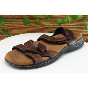 Dr.‎ Scholl's Size 11 M Brown Sport Leather Men Shoes